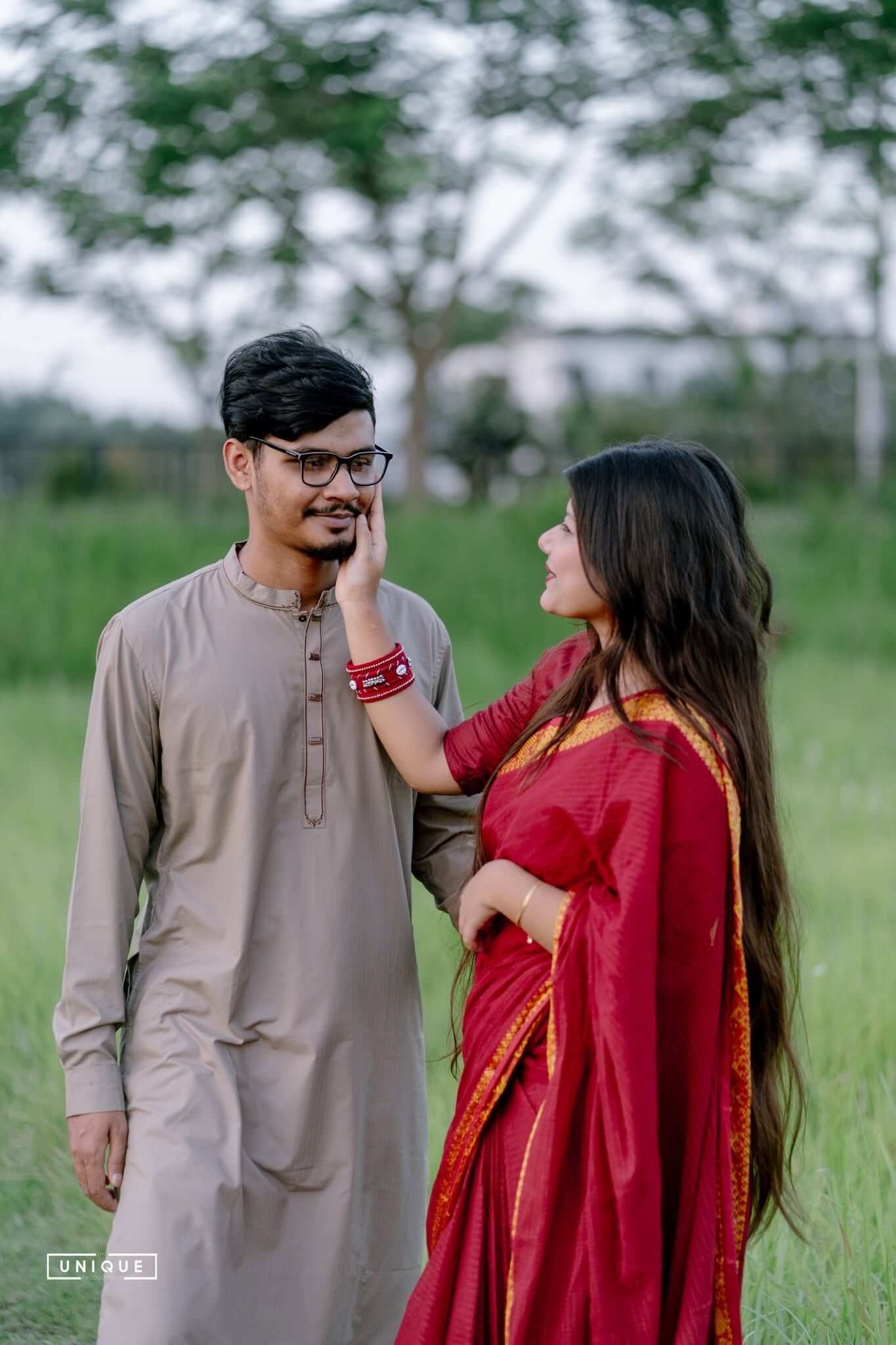 Pre-wedding couple photoshoot in Rajshahi